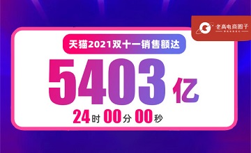 540.3 billion! The latest battle report for Double 11 in 2021, please check it!