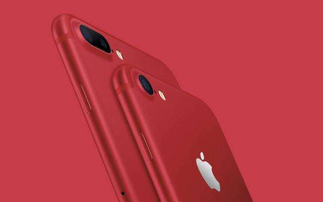 Red iPhone 7
