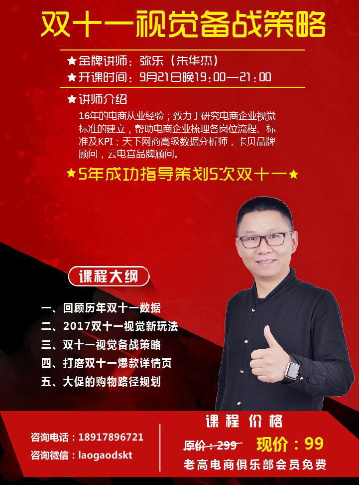 Double Eleven Vision Preparation Strategy—Laogao E-commerce Classroom