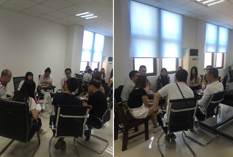 The second stop for the study tour of Laogao e-commerce-Shanghai Fengyue Sports Specialty Store