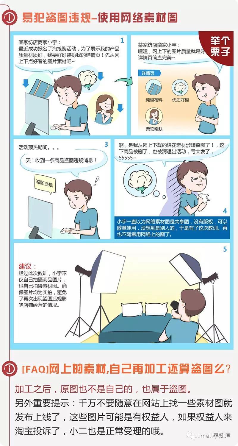 Must-read topics for Tmall merchants - Analysis of violations of pictures