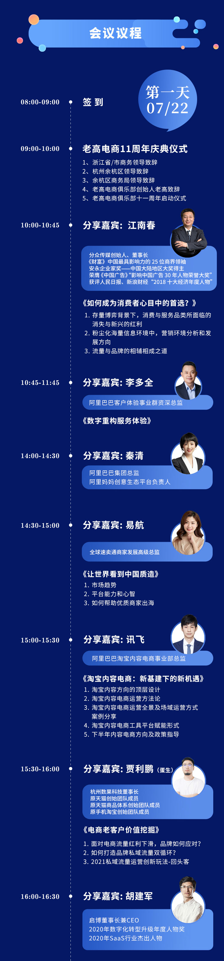 Day 1 of the event