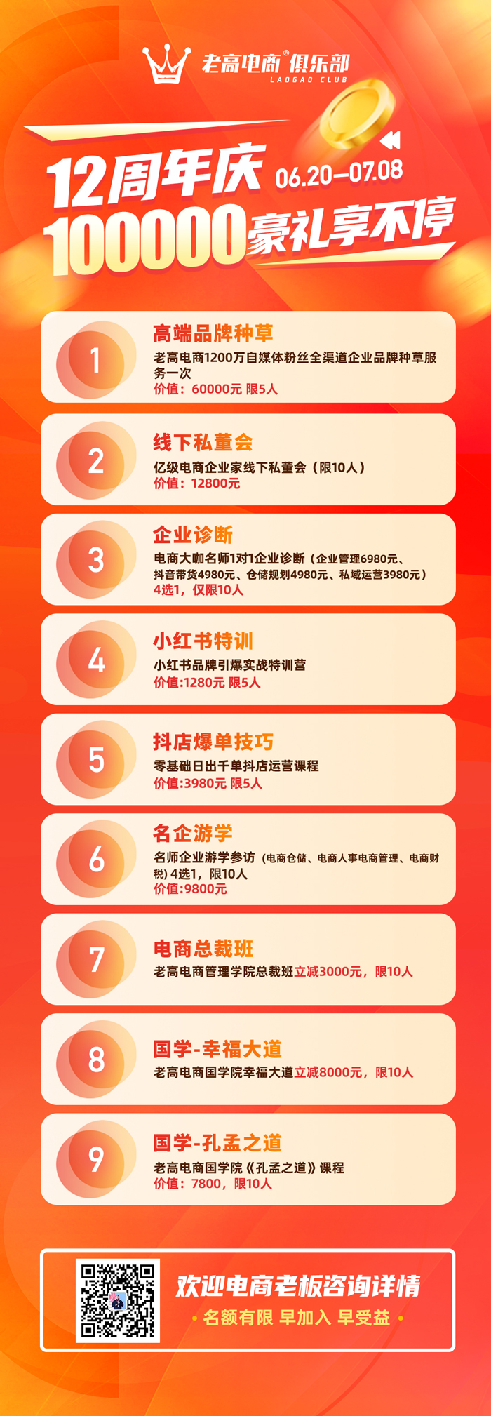 E-commerce club promotion